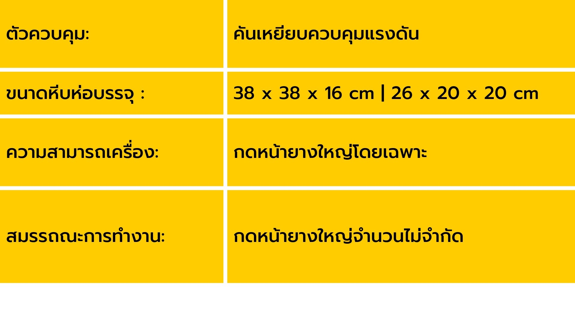 เครื่องกดหน้ายางใหญ่ รถบรรทุก
