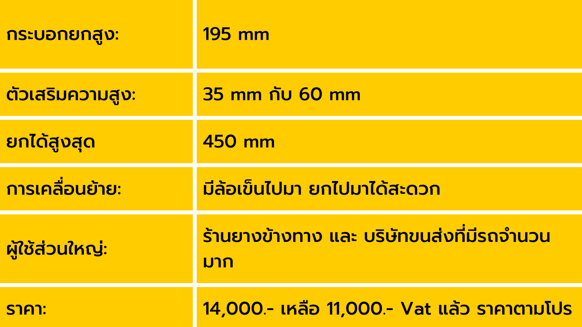 แม่แรงลมดัน80ตัน รถบรรทุก