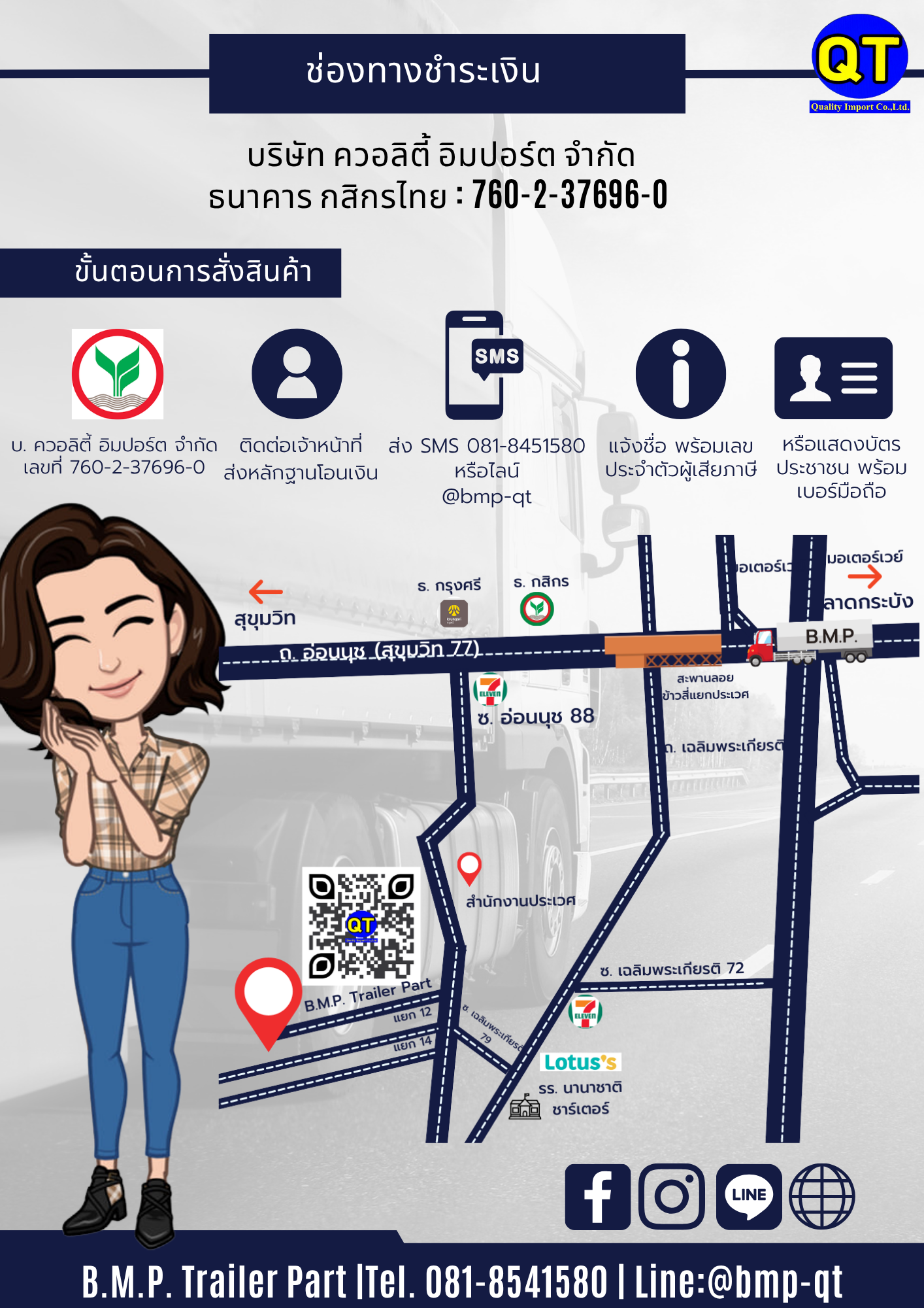 คิ้วกะทะล้อ 6.50/16 รถบรรทุก