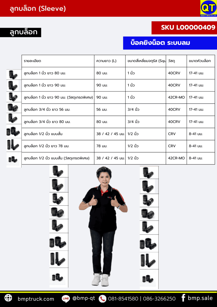 อุปกรณ์เปิดร้านยางรถบรรทุก