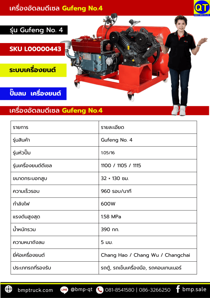 อุปกรณ์เปิดร้านยางรถบรรทุก