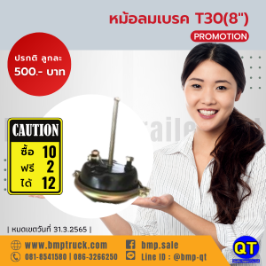 หม้อลมเบรค T30(8")