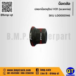 ปลอกน็อตยุโรป H31 (scannia)